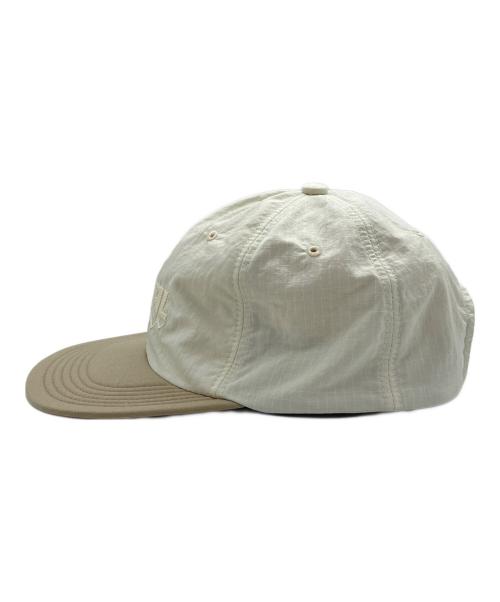 GARBAGE（ガーベッジ）GARBAGE (ガーベッジ) SOFT BRIM 6 PANEL CAP（VITAL） ベージュ×アイボリーの古着・服飾アイテム