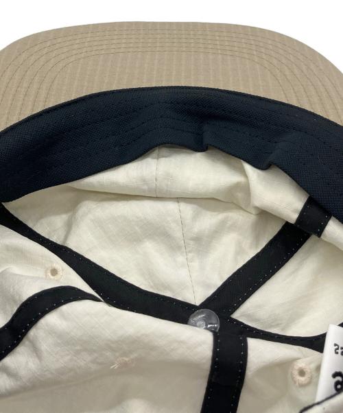 GARBAGE（ガーベッジ）GARBAGE (ガーベッジ) SOFT BRIM 6 PANEL CAP（VITAL） ベージュ×アイボリーの古着・服飾アイテム