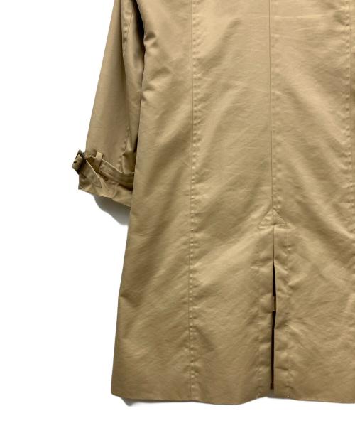 BEAMS Lights（ビームスライト）BEAMS Lights (ビームスライト) 撥水トレンチコート ベージュ×ホワイト サイズ:40の古着・服飾アイテム