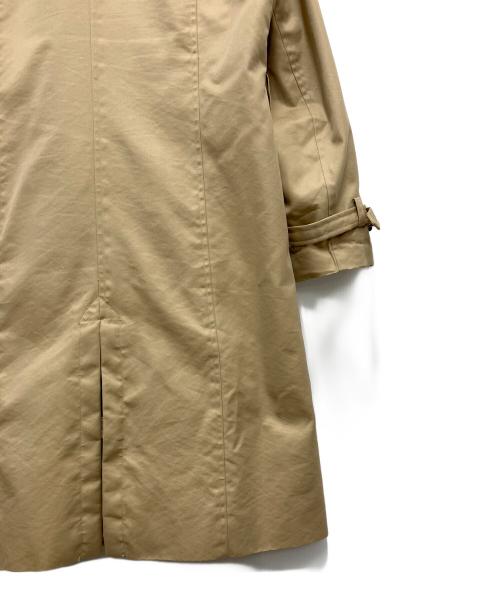 BEAMS Lights（ビームスライト）BEAMS Lights (ビームスライト) 撥水トレンチコート ベージュ×ホワイト サイズ:40の古着・服飾アイテム