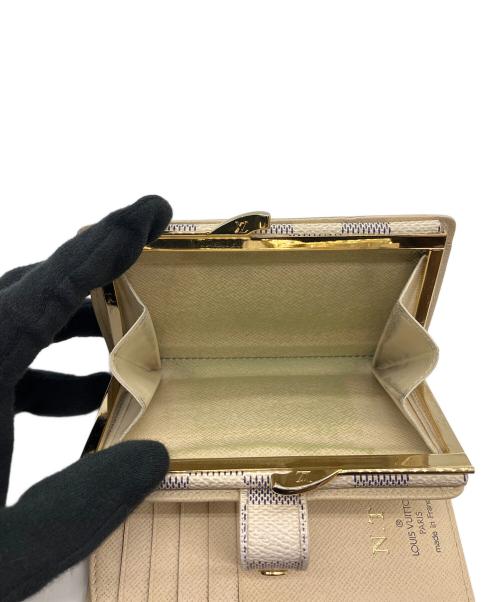 LOUIS VUITTON（ルイ ヴィトン）LOUIS VUITTON (ルイ ヴィトン) 2つ折り財布 ダミエ・アズール ポルトフォイユ・ヴィエノワ アイボリーの古着・服飾アイテム