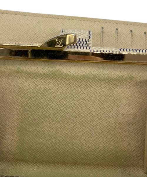 LOUIS VUITTON（ルイ ヴィトン）LOUIS VUITTON (ルイ ヴィトン) 2つ折り財布 ダミエ・アズール ポルトフォイユ・ヴィエノワ アイボリーの古着・服飾アイテム
