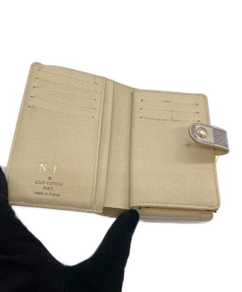LOUIS VUITTON（ルイ ヴィトン）LOUIS VUITTON (ルイ ヴィトン) 2つ折り財布 ダミエ・アズール ポルトフォイユ・ヴィエノワ アイボリーの古着・服飾アイテム