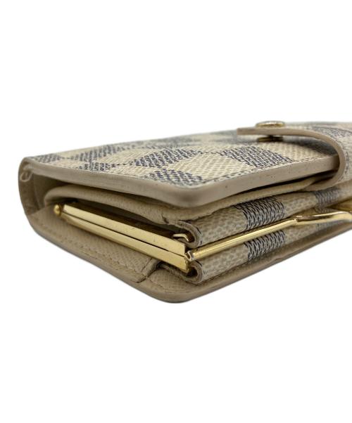 LOUIS VUITTON（ルイ ヴィトン）LOUIS VUITTON (ルイ ヴィトン) 2つ折り財布 ダミエ・アズール ポルトフォイユ・ヴィエノワ アイボリーの古着・服飾アイテム
