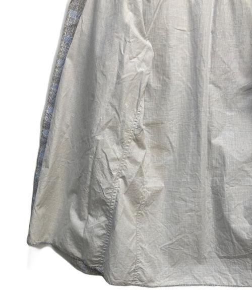 BOTTEGA VENETA（ボッテガベネタ）BOTTEGA VENETA (ボッテガベネタ) 長袖シャツ ブルー×ベージュ サイズ:46の古着・服飾アイテム