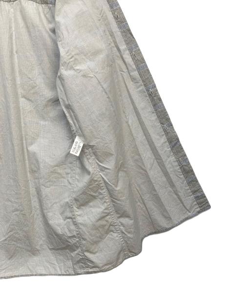 BOTTEGA VENETA（ボッテガベネタ）BOTTEGA VENETA (ボッテガベネタ) 長袖シャツ ブルー×ベージュ サイズ:46の古着・服飾アイテム