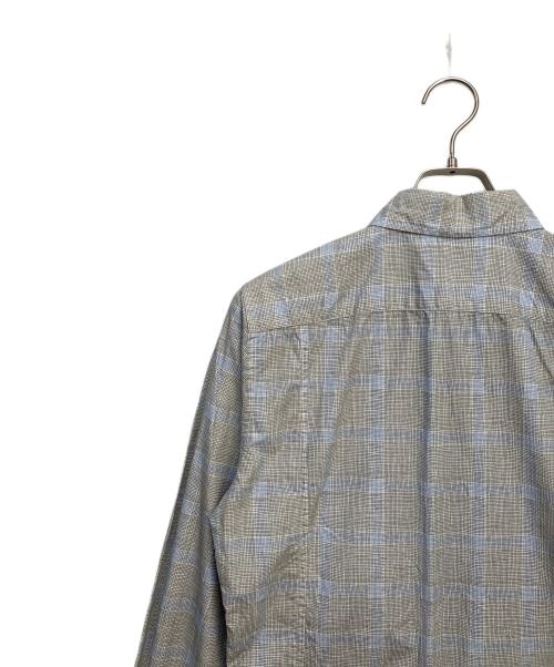 BOTTEGA VENETA（ボッテガベネタ）BOTTEGA VENETA (ボッテガベネタ) 長袖シャツ ブルー×ベージュ サイズ:46の古着・服飾アイテム