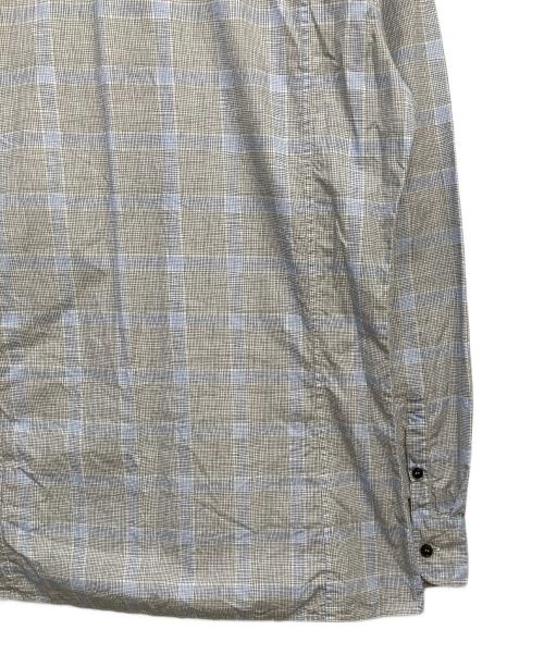 BOTTEGA VENETA（ボッテガベネタ）BOTTEGA VENETA (ボッテガベネタ) 長袖シャツ ブルー×ベージュ サイズ:46の古着・服飾アイテム