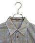 BOTTEGA VENETA (ボッテガベネタ) 長袖シャツ ブルー×ベージュ サイズ:46：7000円