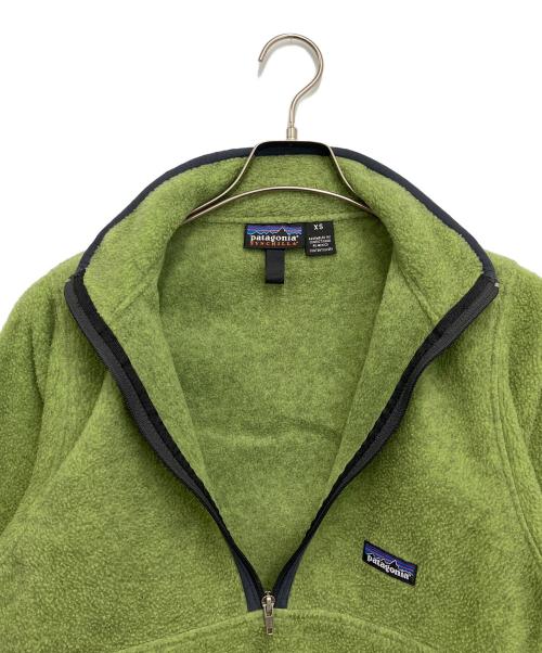 Patagonia SYNCHILLA（パタゴニア シンチラ）Patagonia SYNCHILLA (パタゴニア シンチラ) シンチラフリースプルオーバー グリーン サイズ:XSの古着・服飾アイテム