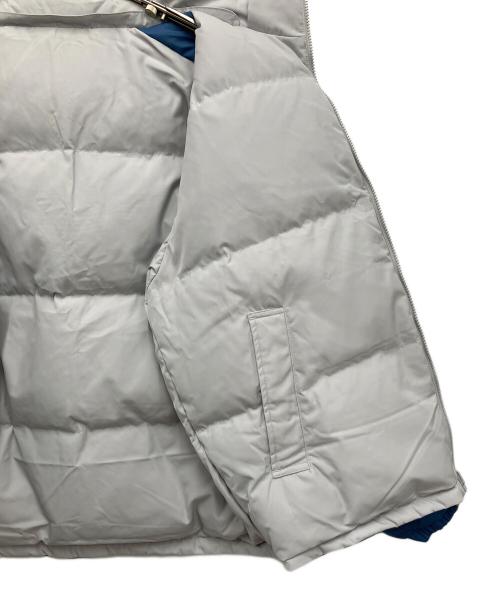 adidas（アディダス）adidas (アディダス) ダウンジャケット ブルー×グレー サイズ:XLの古着・服飾アイテム