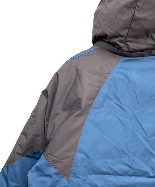 adidas（アディダス）adidas (アディダス) ダウンジャケット ブルー×グレー サイズ:XLの古着・服飾アイテム