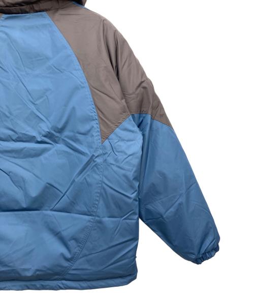 adidas（アディダス）adidas (アディダス) ダウンジャケット ブルー×グレー サイズ:XLの古着・服飾アイテム