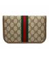 GUCCI (グッチ) ポーチ　GG　シェリーライン ブラウン：14000円