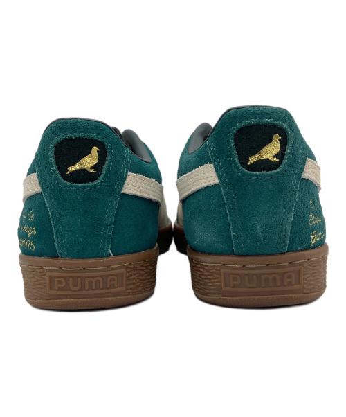 PUMA（プーマ）PUMA (プーマ) SUEDE STAPLE MALACHITEALP グリーン×ブラウン サイズ:26.5cmの古着・服飾アイテム