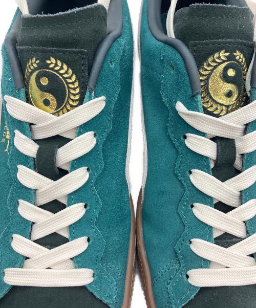 PUMA（プーマ）PUMA (プーマ) SUEDE STAPLE MALACHITEALP グリーン×ブラウン サイズ:26.5cmの古着・服飾アイテム