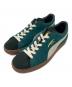 PUMA（プーマ）の古着「SUEDE STAPLE MALACHITEALP」｜グリーン×ブラウン