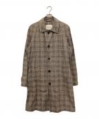 PALTOパルト）の古着「ロングコート」｜ベージュ×ブラック