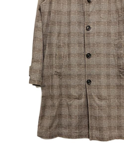 PALTO（パルト）PALTO (パルト) ロングコート ベージュ×ブラック サイズ:Freeの古着・服飾アイテム