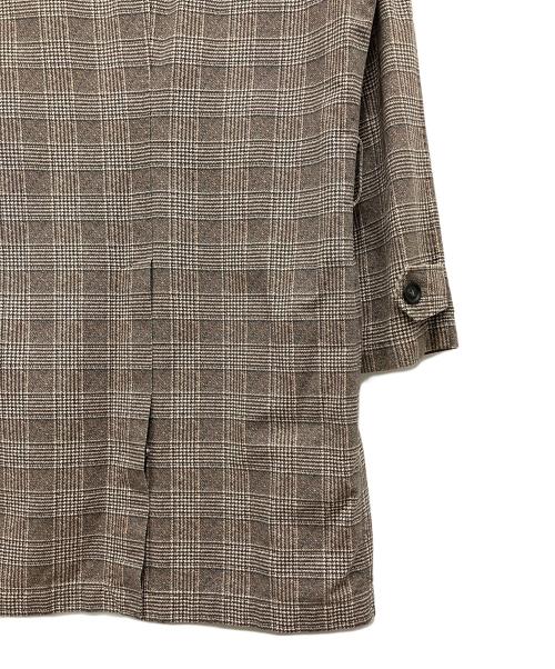 PALTO（パルト）PALTO (パルト) ロングコート ベージュ×ブラック サイズ:Freeの古着・服飾アイテム