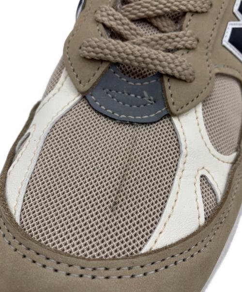 NEW BALANCE（ニューバランス）NEW BALANCE (ニューバランス) スニーカー M991BTN ベージュ×ネイビー サイズ:25.5cmの古着・服飾アイテム
