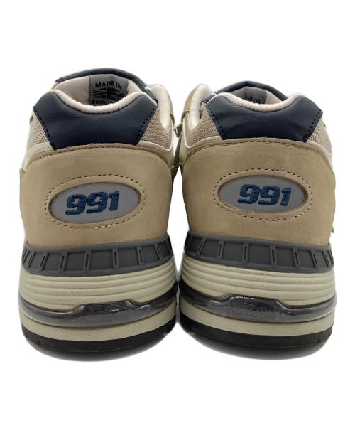 NEW BALANCE（ニューバランス）NEW BALANCE (ニューバランス) スニーカー M991BTN ベージュ×ネイビー サイズ:25.5cmの古着・服飾アイテム