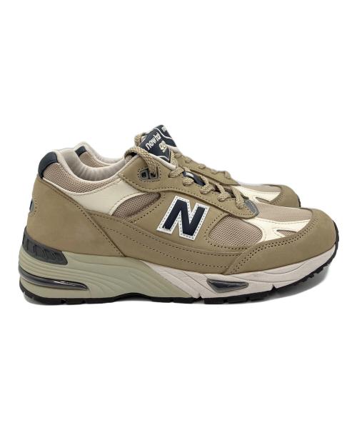 NEW BALANCE（ニューバランス）NEW BALANCE (ニューバランス) スニーカー M991BTN ベージュ×ネイビー サイズ:25.5cmの古着・服飾アイテム