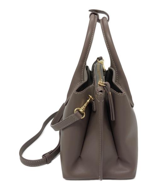 IACUCCI（イアクッチ）IACUCCI (イアクッチ) 2WAYショルダーバッグ ブラウンの古着・服飾アイテム