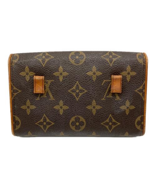 LOUIS VUITTON（ルイ ヴィトン）LOUIS VUITTON (ルイ ヴィトン) ウエストポーチ モノグラム ポシェットフロランティーヌ ブラウンの古着・服飾アイテム