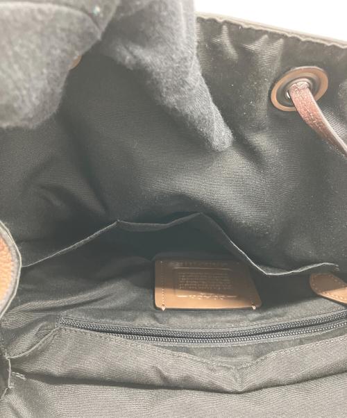 COACH（コーチ）COACH (コーチ) リュック ブラウンの古着・服飾アイテム