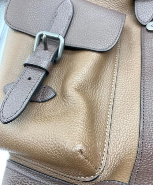COACH（コーチ）COACH (コーチ) リュック ブラウンの古着・服飾アイテム