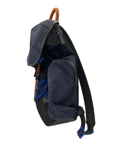 TUMI（トゥミ）TUMI (トゥミ) Ridge Rucksack Backpacks(リッジ リュックサック バックパック) ブラック×ブルーの古着・服飾アイテム