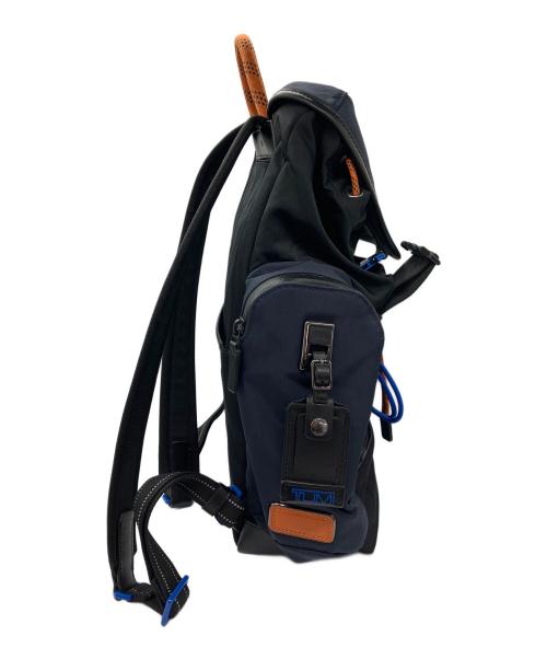 TUMI（トゥミ）TUMI (トゥミ) Ridge Rucksack Backpacks(リッジ リュックサック バックパック) ブラック×ブルーの古着・服飾アイテム