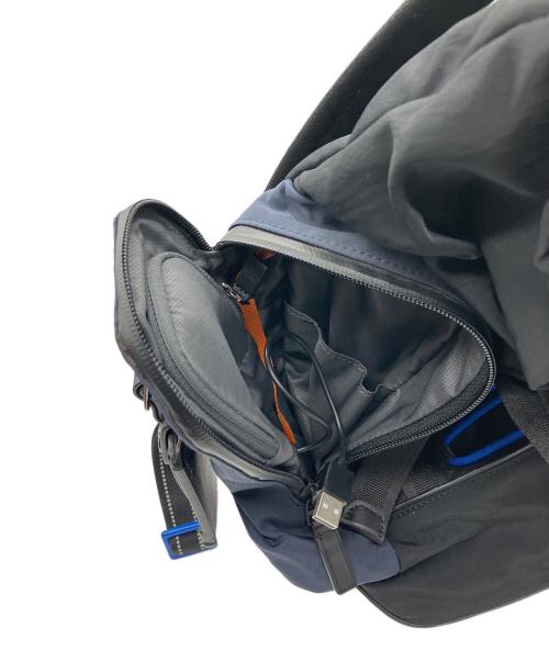 TUMI（トゥミ）TUMI (トゥミ) Ridge Rucksack Backpacks(リッジ リュックサック バックパック) ブラック×ブルーの古着・服飾アイテム