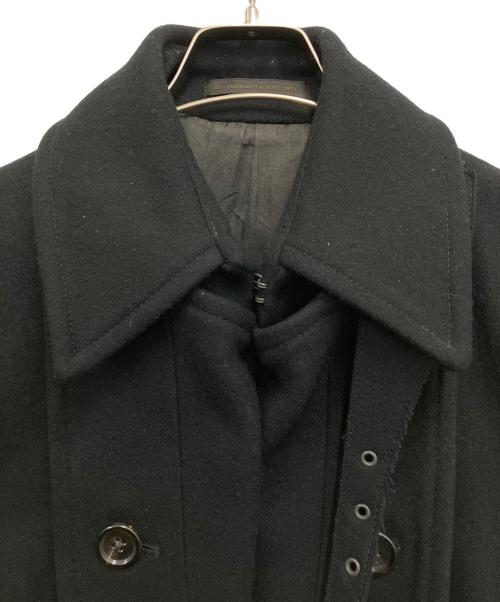 Y's（ワイズ）Y's (ワイズ) ショートウールコート ブラック サイズ:1の古着・服飾アイテム