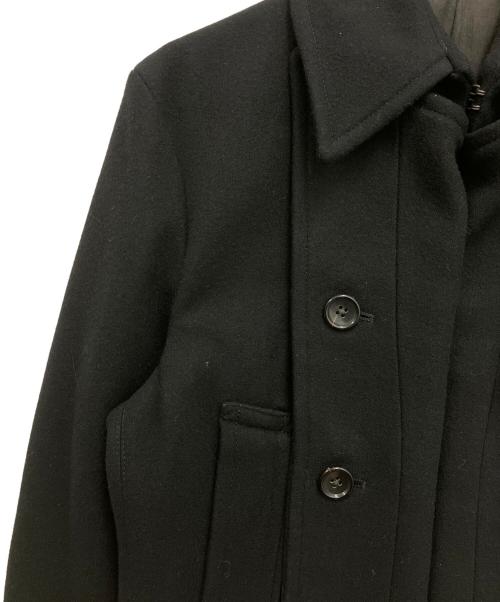 Y's（ワイズ）Y's (ワイズ) ショートウールコート ブラック サイズ:1の古着・服飾アイテム