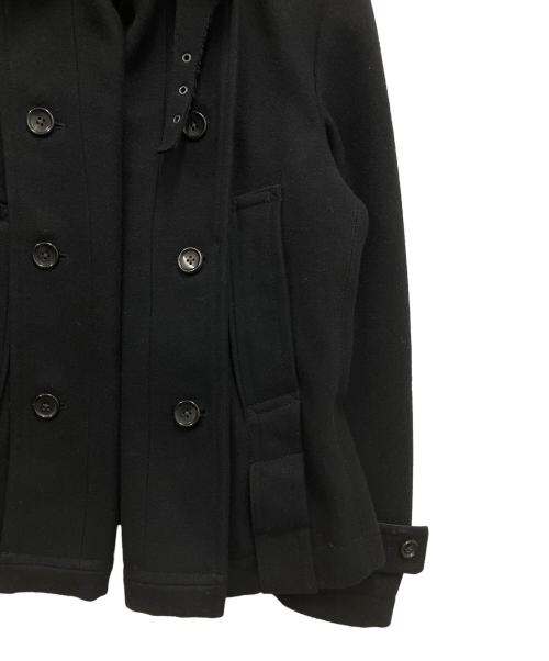 Y's（ワイズ）Y's (ワイズ) ショートウールコート ブラック サイズ:1の古着・服飾アイテム