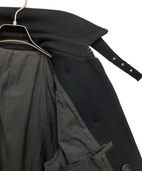 Y's（ワイズ）Y's (ワイズ) ショートウールコート ブラック サイズ:1の古着・服飾アイテム