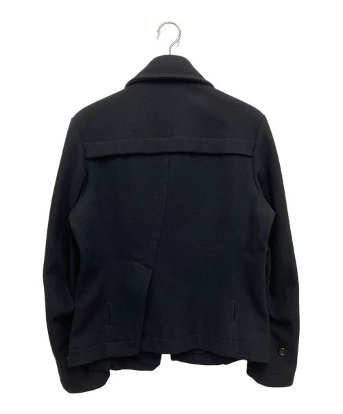 Y's（ワイズ）Y's (ワイズ) ショートウールコート ブラック サイズ:1の古着・服飾アイテム