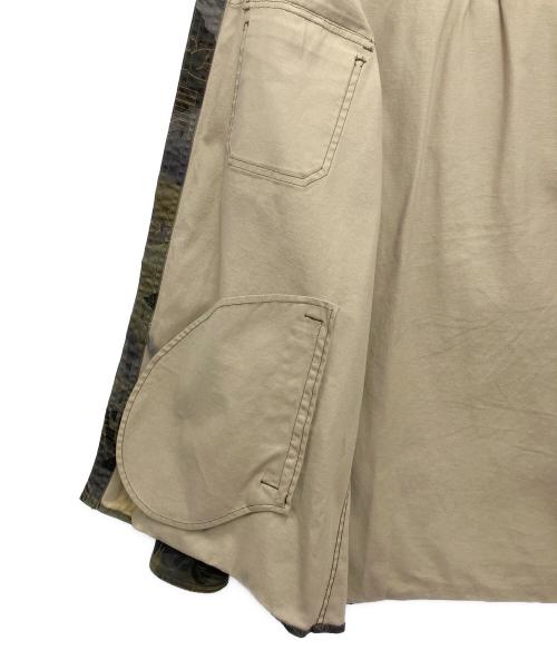 ETRO（エトロ）ETRO (エトロ) ペガソプリント迷彩柄シャツ レッド サイズ:Lの古着・服飾アイテム