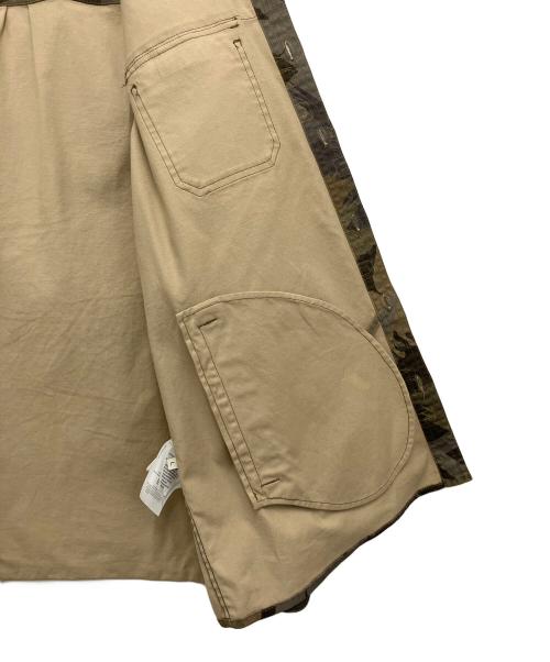 ETRO（エトロ）ETRO (エトロ) ペガソプリント迷彩柄シャツ レッド サイズ:Lの古着・服飾アイテム