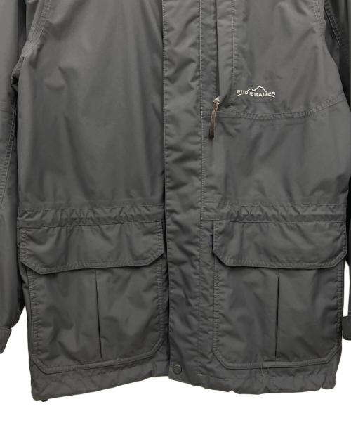 Eddie Bauer（エディーバウアー）Eddie Bauer (エディーバウアー) ナイロンジャケット グレー サイズ:Mの古着・服飾アイテム