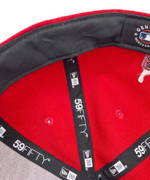 New Era（ニューエラ）New Era (ニューエラ) キャップ レッドの古着・服飾アイテム
