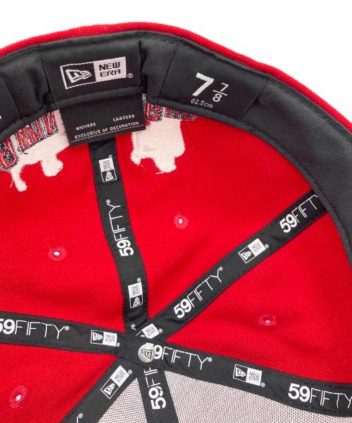 New Era（ニューエラ）New Era (ニューエラ) キャップ レッドの古着・服飾アイテム