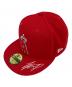 New Era（ニューエラ）の古着「キャップ」｜レッド