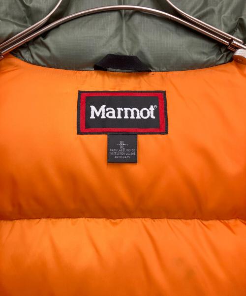 MARMOT（マーモット）MARMOT (マーモット) ダウンジャケット グリーン×ブラック サイズ:ＸＬ　の古着・服飾アイテム