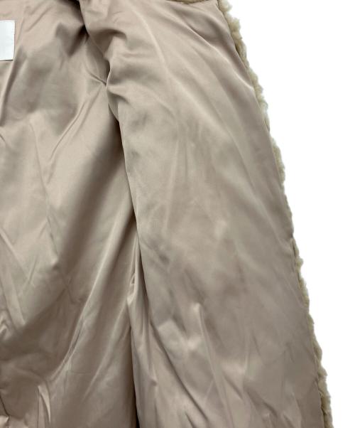 LOUNIE（ルーニー）LOUNIE (ルーニー) フェイクムートンコート ベージュ サイズ:38の古着・服飾アイテム