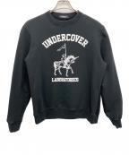 UNDERCOVERアンダーカバー）の古着「UNICORN BEAR SWEAT」｜ブラック