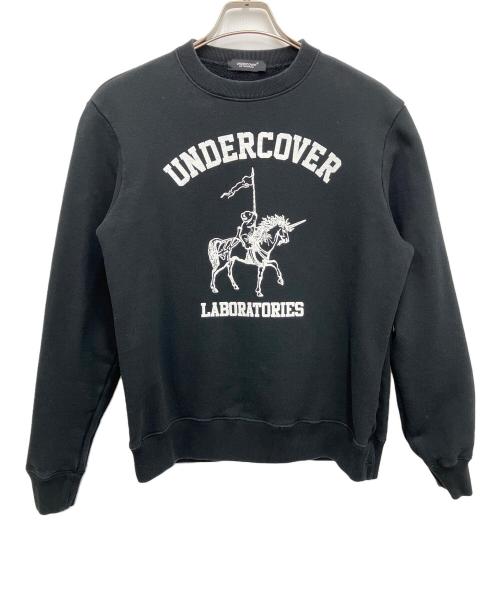 UNDERCOVER（アンダーカバー）UNDERCOVER (アンダーカバー) UNICORN BEAR SWEAT ブラック サイズ:Sの古着・服飾アイテム