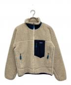 Patagoniaパタゴニア）の古着「フリースジャケット」｜アイボリー
